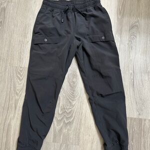 all in motion Black Cargo Jogger Sweatpants